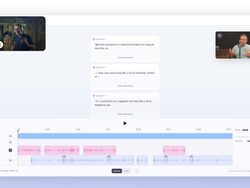 ElevenLabs Dubbing Studio