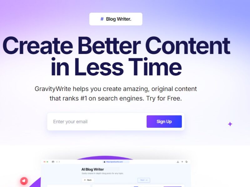 GravityWrite