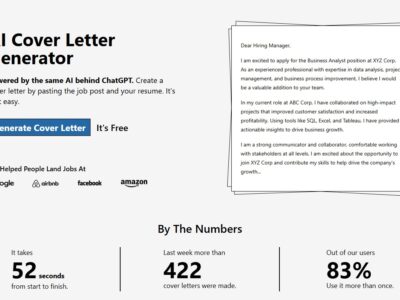 Free AI Cover Letter